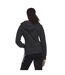 Veste à capuche mission victory femme noir chiné Adidas-2