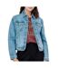 Veste en jean bleu femme kaporal nista-1