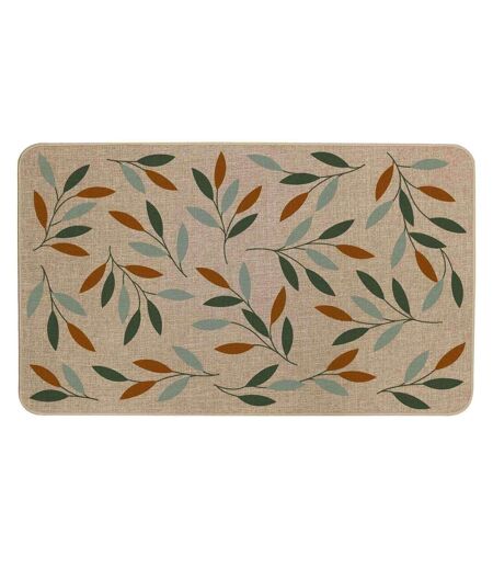 Tapis Tissé Imprimé Lucene 45x75cm Naturel