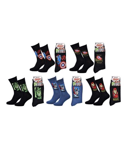Chaussettes Pack Cadeaux Homme SUPERHEROS - Pack de 5