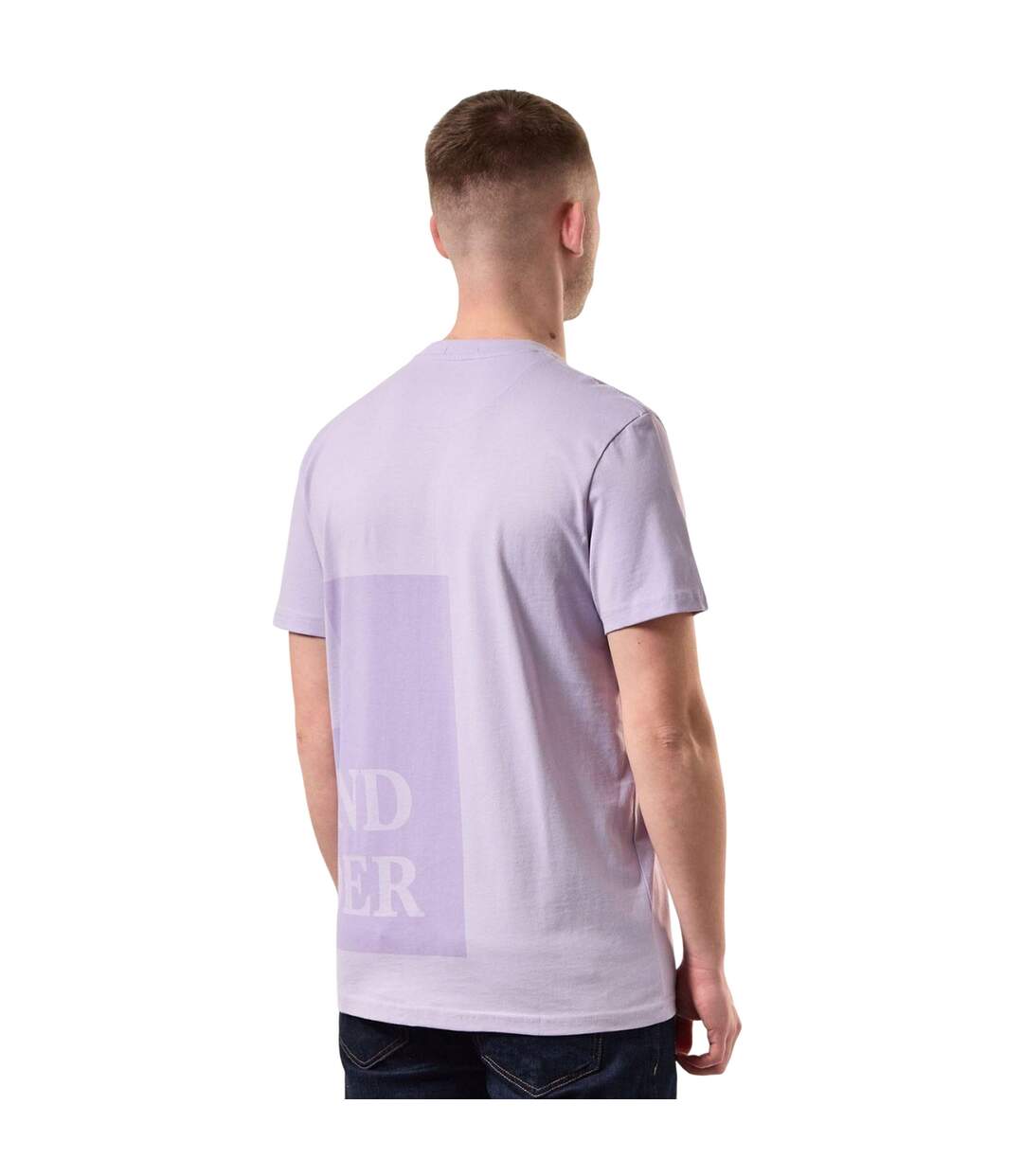 T-shirt Style Imprimé Ryan Large Prison Homme Violet Weekend Offender-4