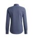 Mens Kenno Geometric Cotton Slim Shirt Dark Blue Hugo-2