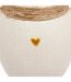 Vase Déco avec Corde The Floral 22cm Blanc-2
