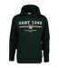 Sweat À Capuche Avec Cordons Motif/style Imprimé Graphique Homme Vert Sombre Gant-1