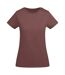 Womens/ladies Breda Short-sleeved T-shirt Pale Red Roly-1