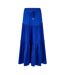 Jupe Longue Motif/style Uni Femme Bleu Biba-2