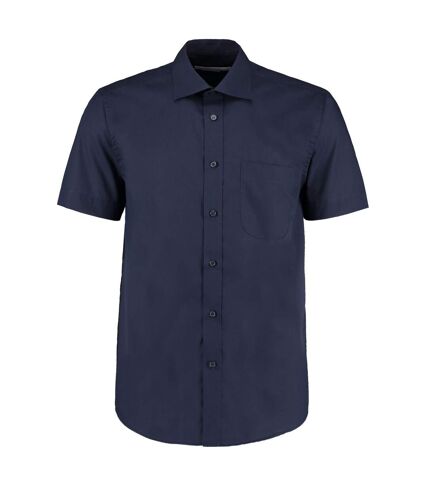 Kustom Kit Mens Business Short-Sleeved Shirt (Dark Navy) - UTPC6268