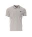 Polo gris homme redskins r231040-1