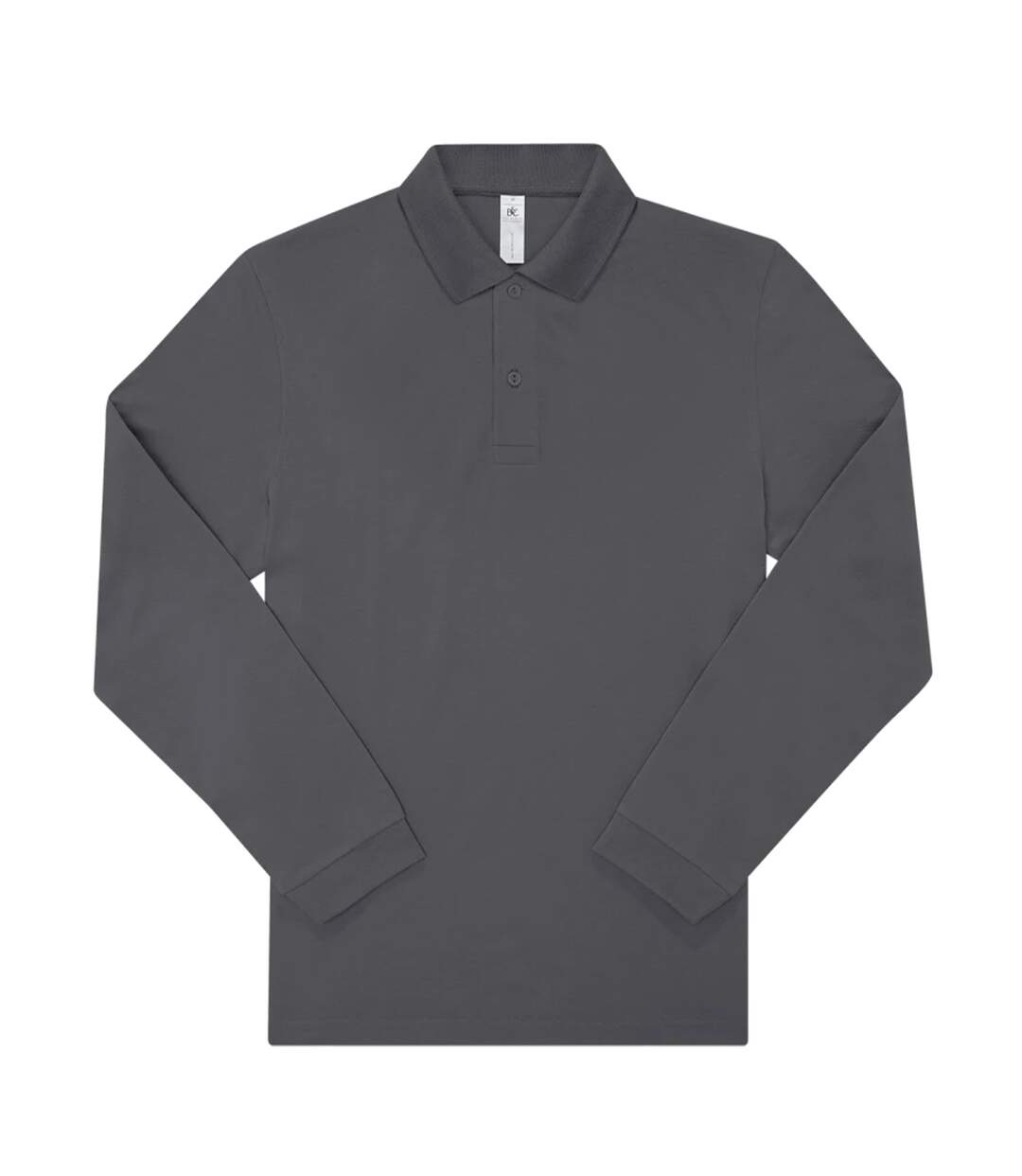 Polo Motif/style Uni My Polo Homme Gris Foncé B&C-2