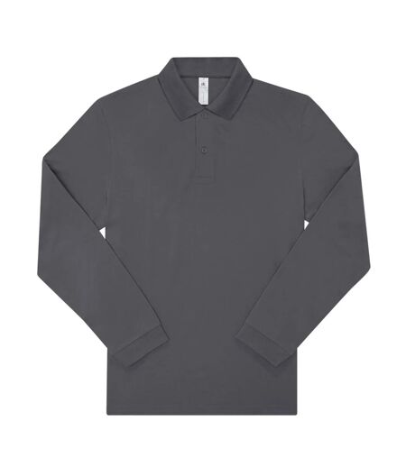 Polo Motif/style Uni My Polo Homme Gris Foncé B&C