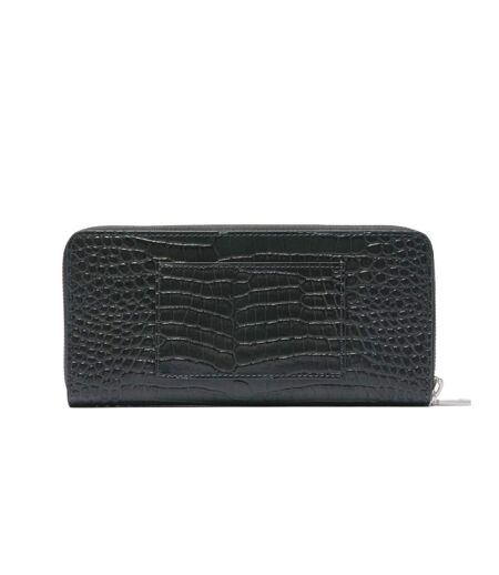 Portefeuille noir femme lacoste chantaco