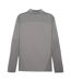 Mens Teamfinal Quarter Zip Training Track Top Grey Puma-3