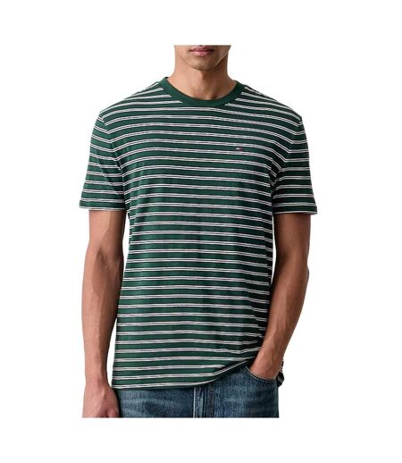 T-Shirt vert homme tommy hilfiger stripe