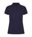 Womens/ladies pique polo shirt oxford navy Henbury