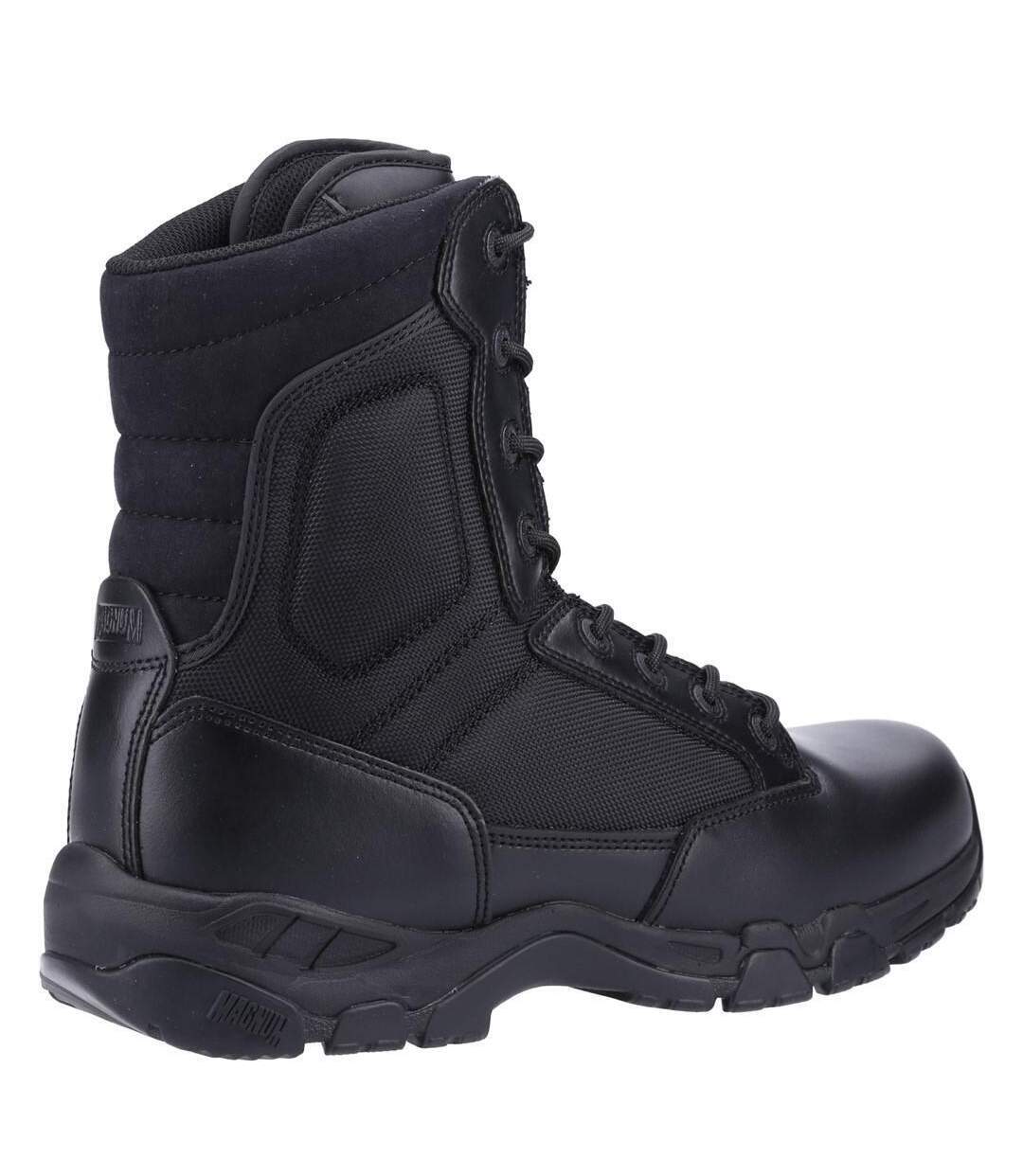 Mens viper pro 8.0 plus uniform leather safety boots black Magnum-2