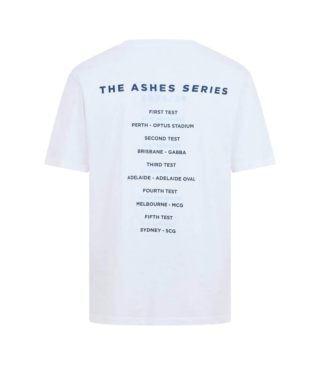 T-shirt Motif/style Cricket D´angleterre Essentials 26/27 Homme Blanc Castore-2