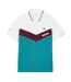 Polo Tennis Daniil Medvedev Homme Blanc Bleu Lacoste-2