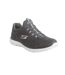 Womens/ladies summits itz bazik trainers charcoal Skechers-1