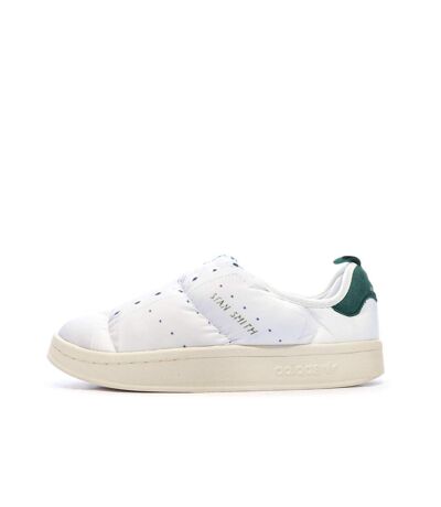 Baskets blanches stan smith homme adidas puffylette