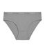 Lot de 3 slips femme  en coton uni et imprimé ceinture fine 2cm BGP Pierre Cardin-3
