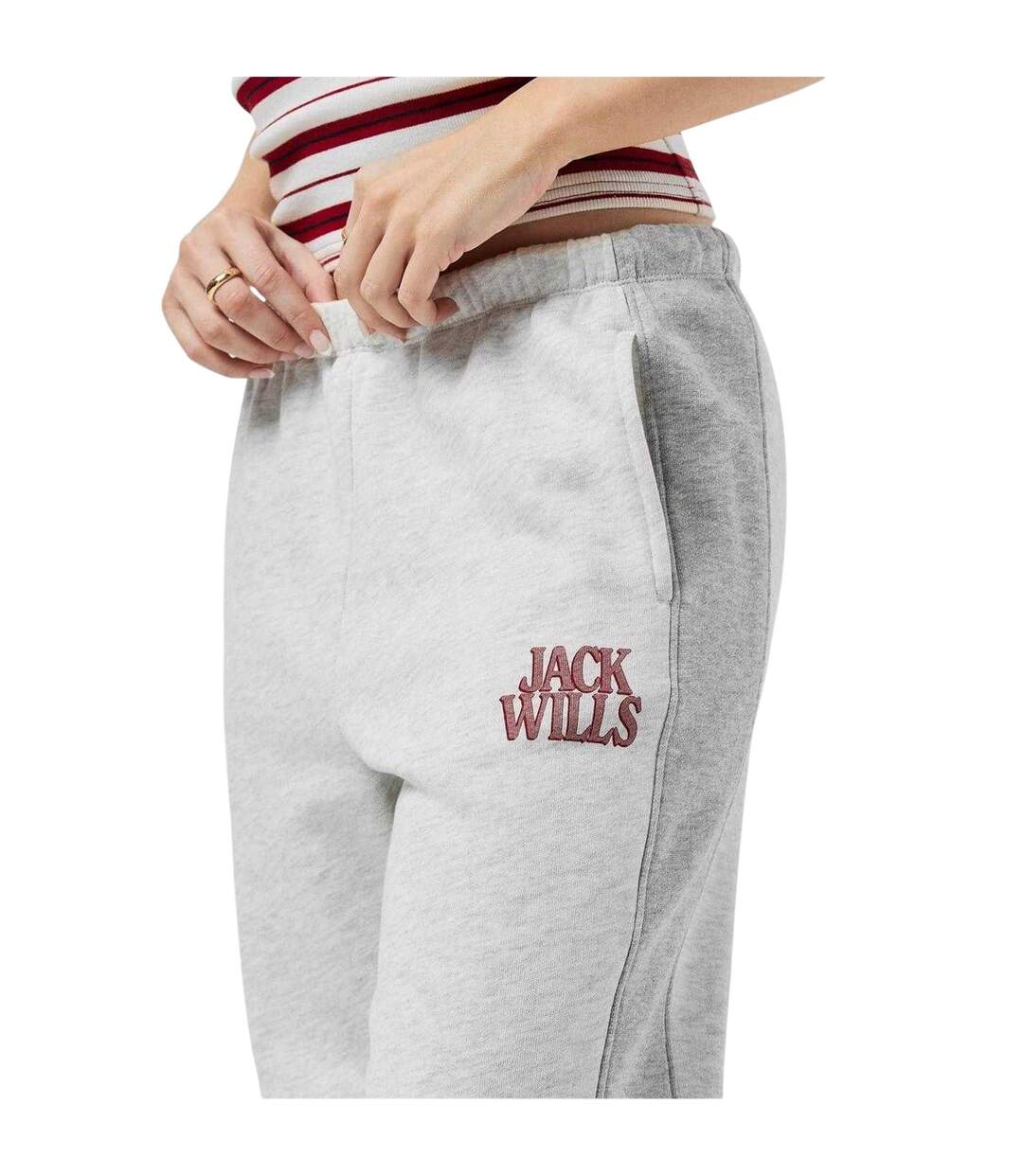 Pantalon De Jogging Femme Gris Clair Chiné Jack Wills-4