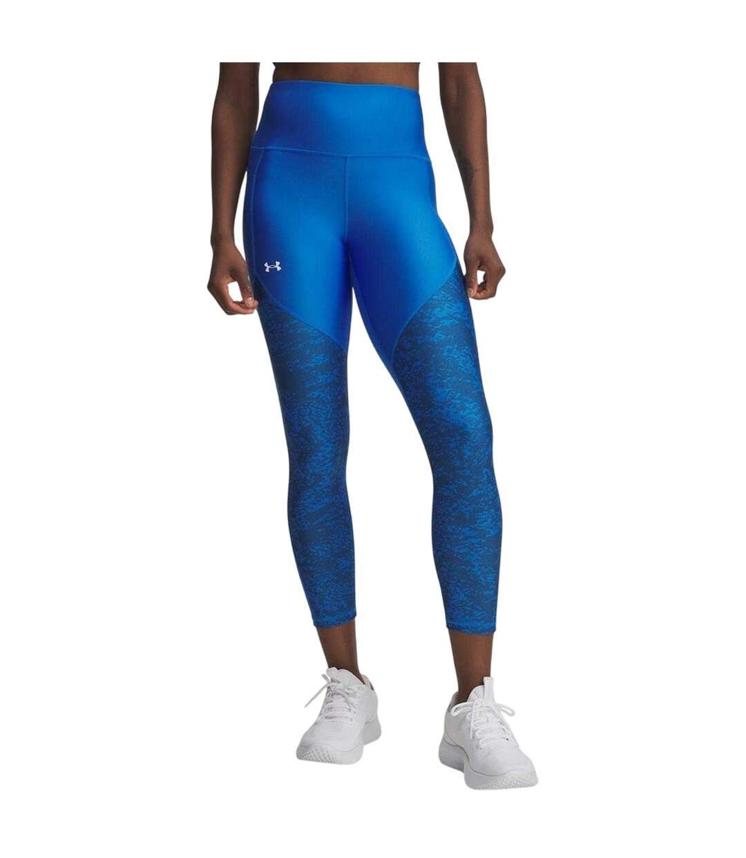 Legging Motif/style À Motifs Tech Femme Turquoise Under Armour-2