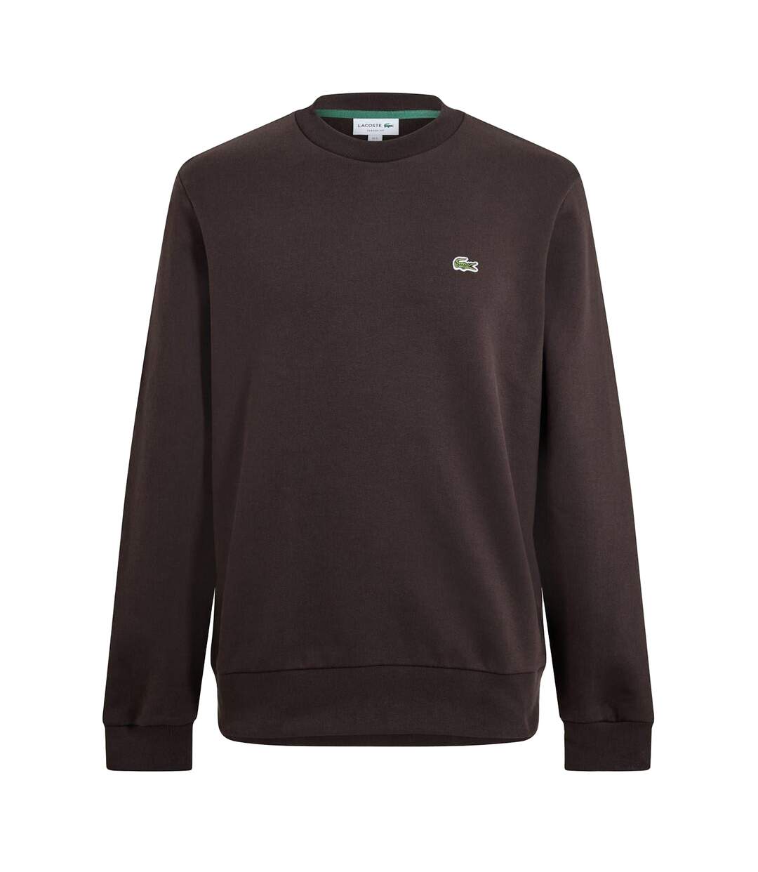 Sweat Motif/style Petit Logo Homme Marron Lacoste-2