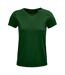 Womens/ladies Crusader T-shirt Bottle Green SOLS-1