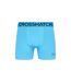 Pack of 3  Mens grimsby boxer shorts  blue/gray/black Crosshatch