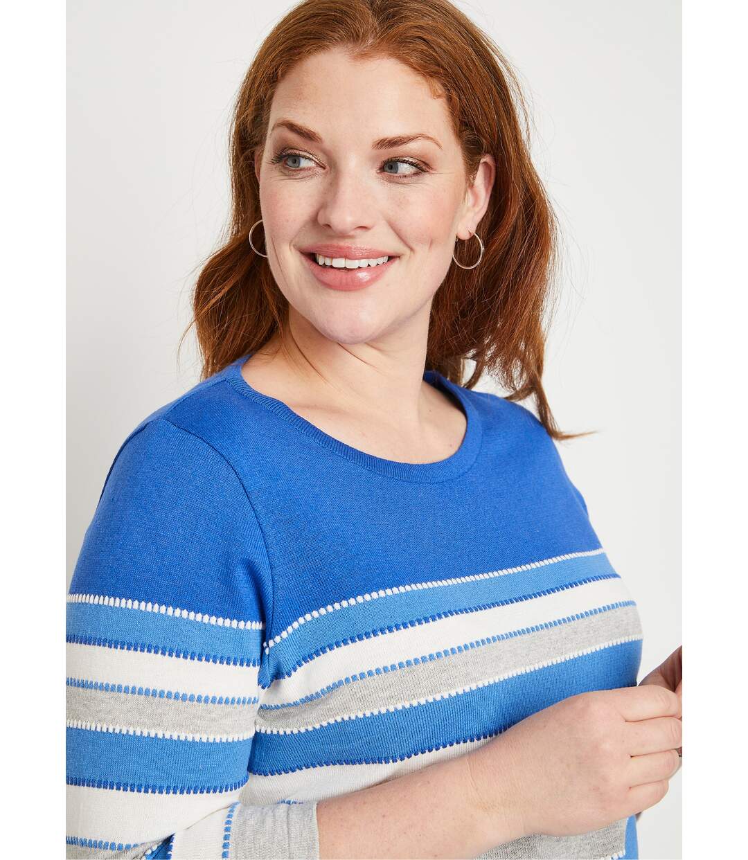 Pull maille jacquard fantaisie-4