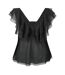 Blouse Manches Bouffantes Femme Noir Ted Baker-2