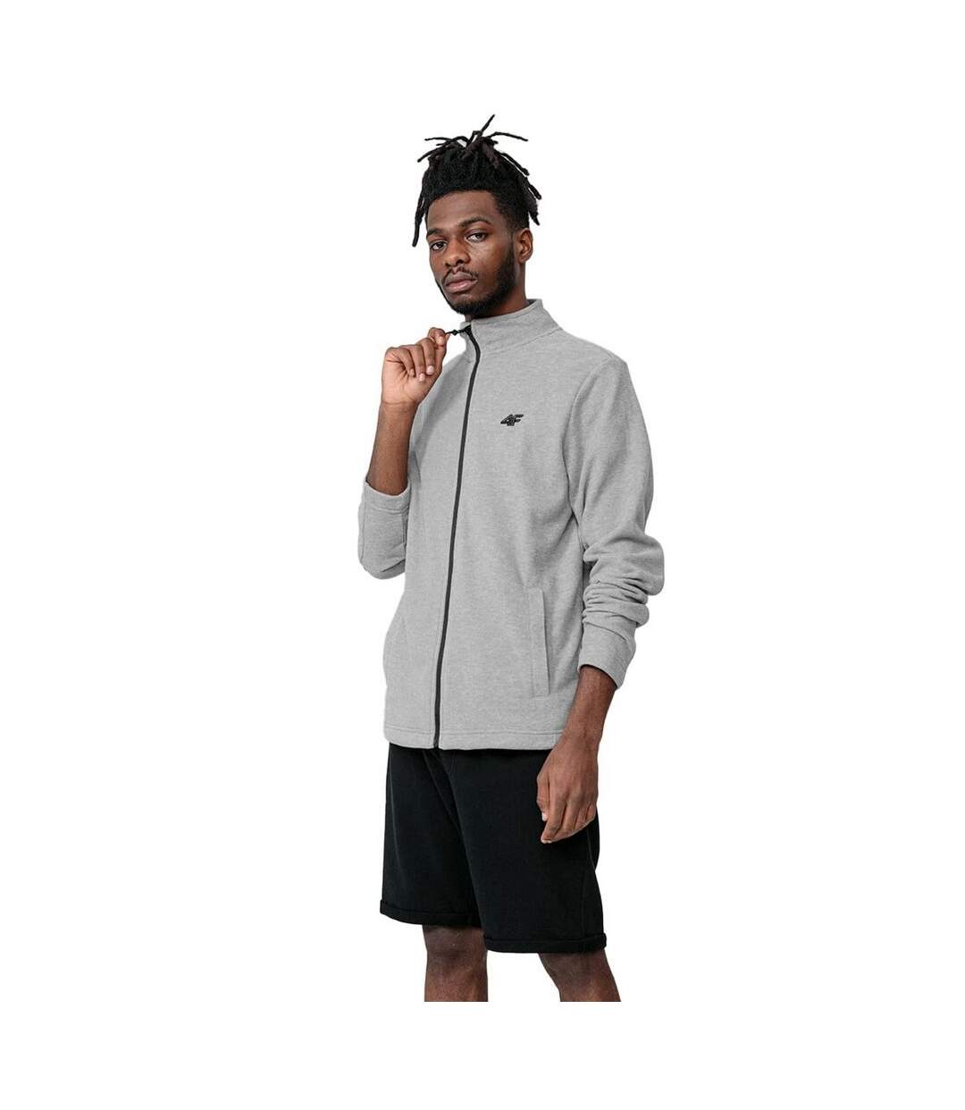 Veste Ss23tflem052 Homme Gris Argenté Chiné 4F-1