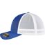 Casquette omnimesh adulte bleu roi / blanc Flexfit-3