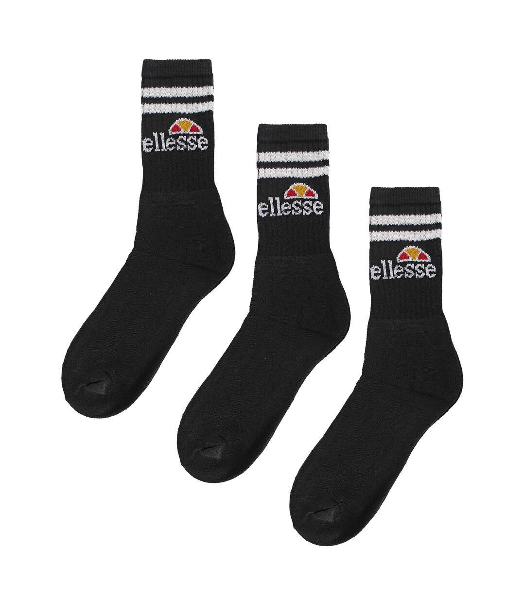 3  Pack Mens Vulloni Jacquard Logo Sport Socks-4