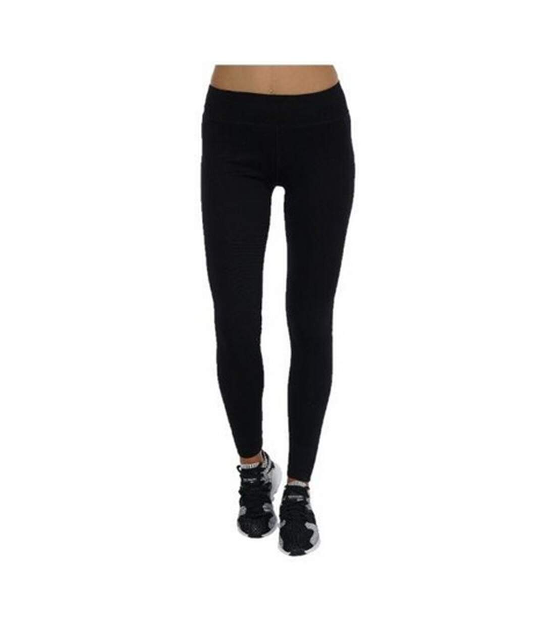 Legging Engineered Femme Noir Converse-1