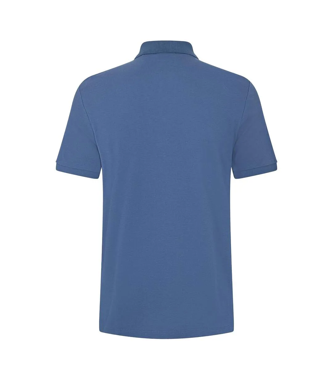 Mens Donos Cotton Polo Shirt Medium Blue Hugo-3