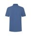 Mens Donos Cotton Polo Shirt Medium Blue Hugo-3