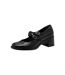 Escarpins A Talon Cuir Tamaris-3
