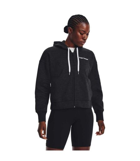 Veste À Capuche Essential Femme Noir Under Armour