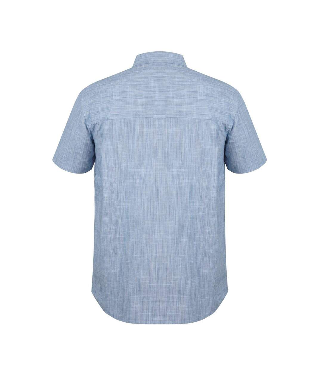 Chemise Manches Courtes Motif/style Texturé Homme Bleu Gelert-2