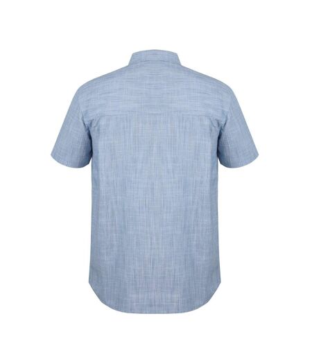 Chemise Manches Courtes Motif/style Texturé Homme Bleu Gelert