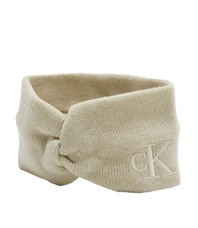 Bandeau Beige Femme Calvin Klein Jeans Monogram - Taille unique