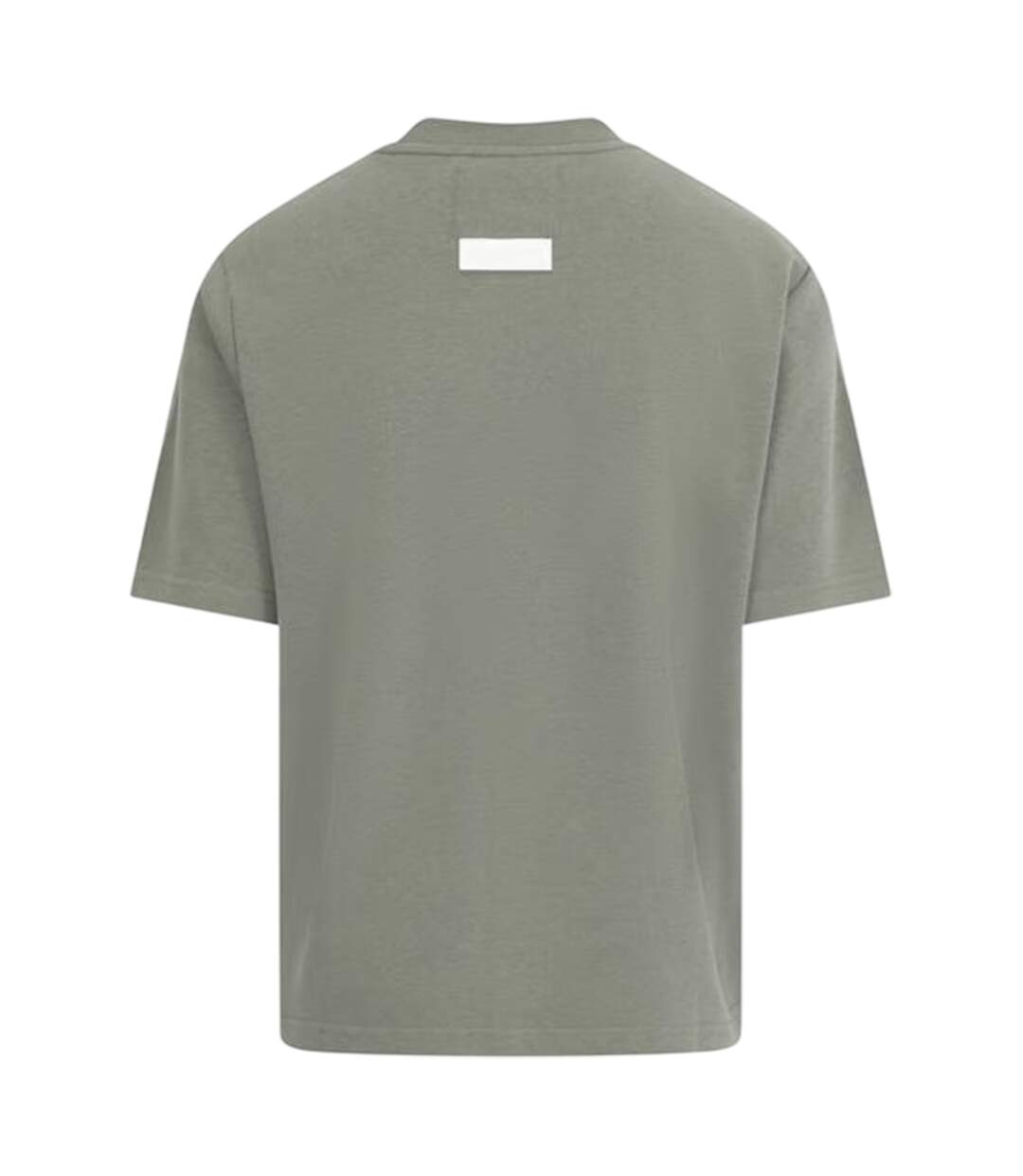 Womens/ladies Oversized Boyfriend T-shirt Sage Blank Essentials-2