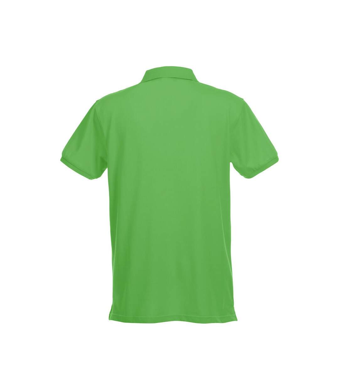 Polo premium homme vert pomme Clique-2