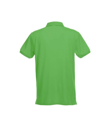 Clique Mens Premium Melange Polo Shirt (Apple Green) - UTUB370
