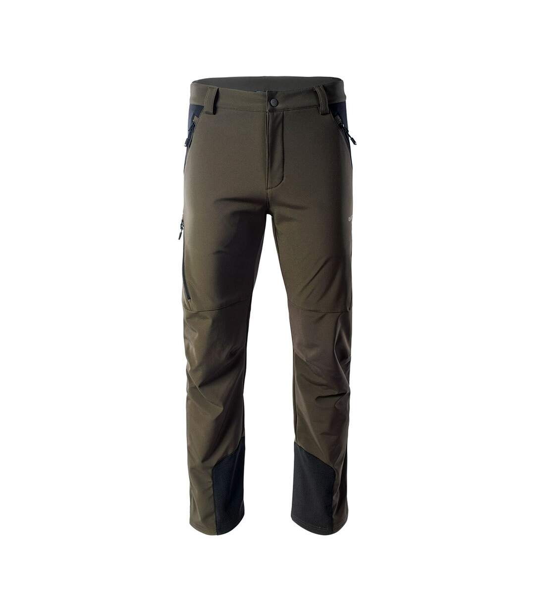 Pantalon de randonnée astoni homme vert kaki / noir Hi-Tec Hi-Tec