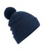 Beechfield Unisex Adult Snowstar Beanie (Black) - UTRW8030