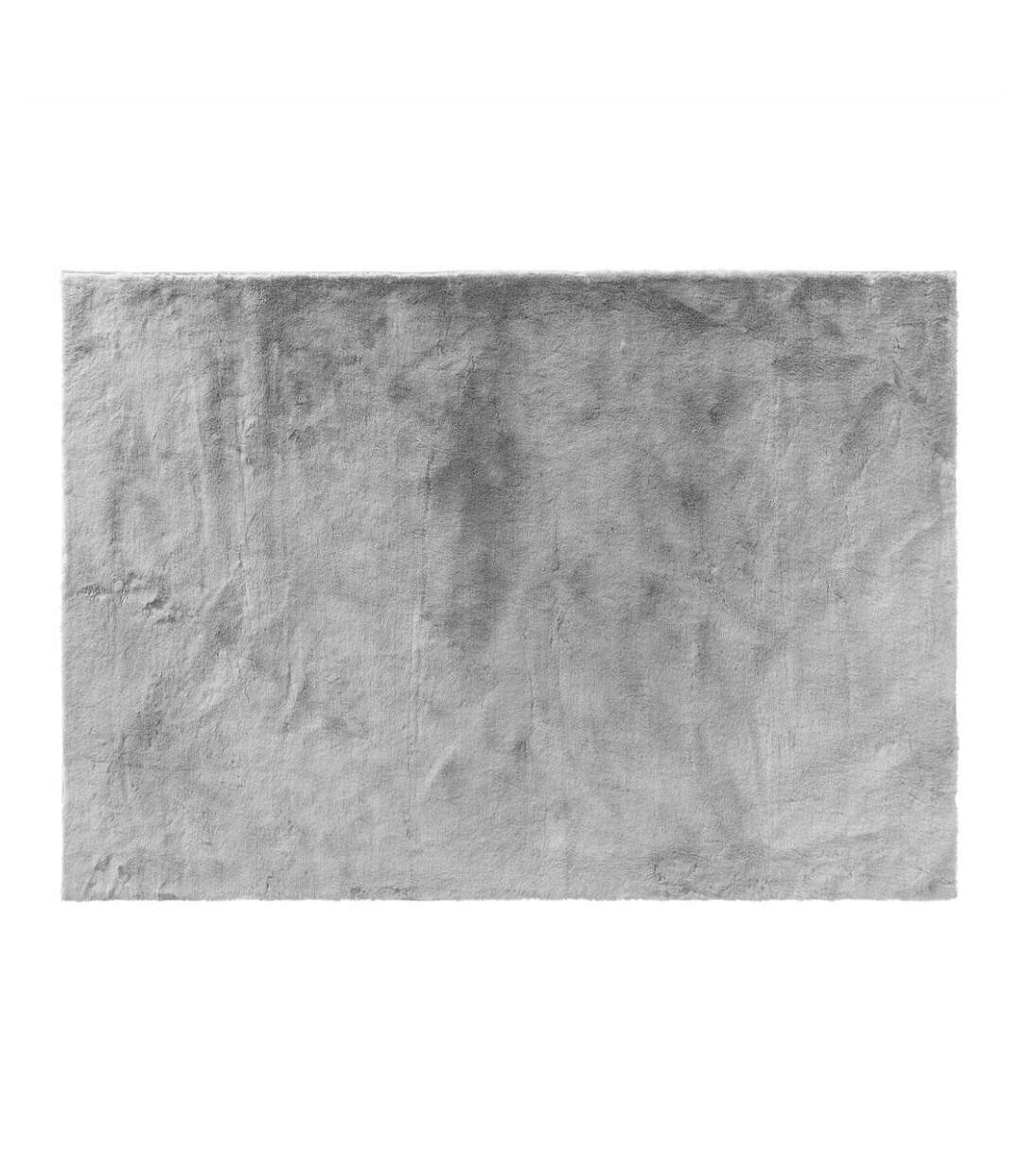 Tapis Imitation Fourrure Feline 120x170cm Gris-1