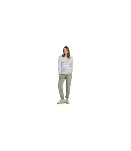 Pantalon À Taille Haute Élastiquée Lola Femme Vert Pâle Craghoppers