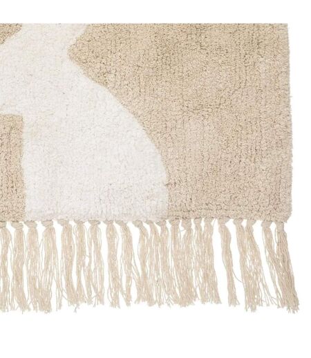 Tapis Tufté Enfant Campagne 100x150cm Naturel